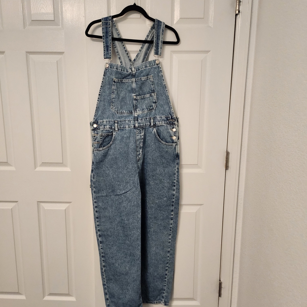 Blue Denim Overalls